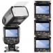 Neewer® MK910 Blitzgerät (I-TTL * High Speed Sync * 1/8000s HSS LCD Display Speedlite Master/Slave Flash Kit für Nikon D3s D60 D70 D70S D80 D80s D200 D200s D300 D300S D700 D3000 D3100 D5000 D5100 D7000 und alle anderen Nikon DSLR-Kameras, beinhaltet: (1)-08